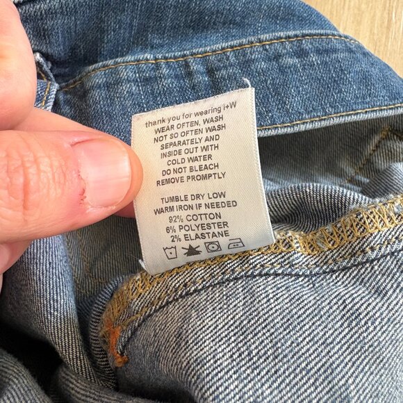 Imogene + Willie Jeans Women's 28 Blue Denim Medium Wash Imogene Slim City Boho - Picture 4 of 9